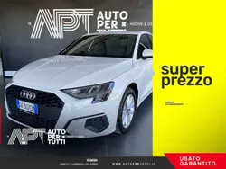 Bianco Usata 2022 Audi A3 Sportback Advanced Tre volumi | 23.500 € (Ottimo prezzo)