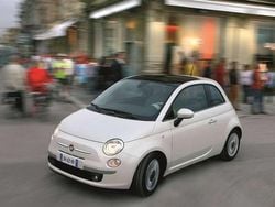 Bianco Usata 2008 Fiat 500 Lounge Tre volumi | 5900 € (Buon prezzo)
