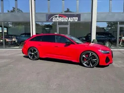 Rosso Usata 2020 Audi RS6 Ambiente Station wagon | 84.890 € (Buon prezzo)