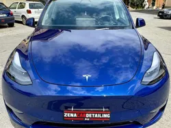 Blu/azzurro Usata 2021 Tesla Model Y Long Range SUV | 33.500 € (Buon prezzo)