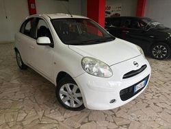 Bianco Usata 2012 Nissan Micra Acenta Tre volumi | 3850 € (Ottimo prezzo)