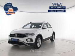 Pure white Usata 2022 VW T-Roc Life SUV | 19.000 € (Buon prezzo)
