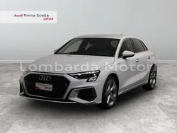 Bianco ghiacciaio metallizzato Usata 2024 Audi A3 Sportback S-Line Tre volumi | 33.900 € (Buon prezzo)