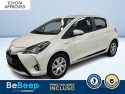 Bianco pastello Usata 2018 Toyota Yaris Hybrid Active Tre volumi | 13.300 € (Buon prezzo)