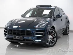 Blu/azzurro Usata 2017 Porsche Macan Turbo SUV | 43.999 € (Buon prezzo)