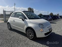 Bianco Usata 2011 Fiat 500 Cabrio | 6950 € (Buon prezzo)