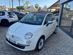 Bianca madre perla Usata 2009 Fiat 500C Lounge Cabrio | 6200 € (Buon prezzo)