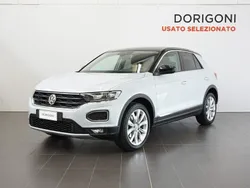 White silver metallizzato Usata 2022 VW T-Roc Sportline SUV | 23.900 € (Buon prezzo)