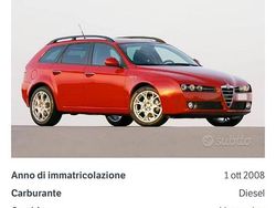 Verde Usata 2008 Alfa Romeo 159 Station wagon | 1500 € (Buon prezzo)