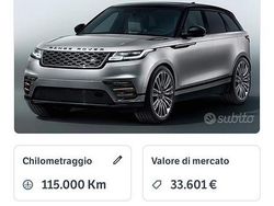 Nero Usata 2019 Land Rover Range Rover Velar R-Dynamic SUV | 26.000 € (Ottimo prezzo)