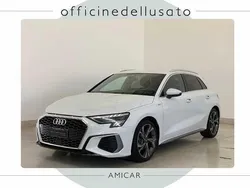 Bianco Usata 2022 Audi A3 Sportback S-Line Tre volumi | 26.500 € (Buon prezzo)