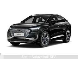 Nero Usata 2023 Audi Q4 Sportback e-tron S-Line SUV | 36.500 € (Buon prezzo)