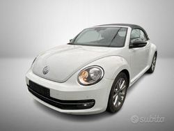 Bianco metallizzato Usata 2015 VW Maggiolino Design Cabrio | 16.950 € (Ottimo prezzo)