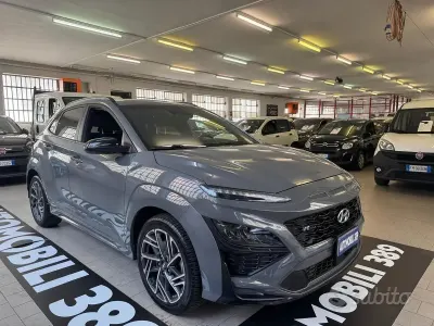Usata Hyundai Kona N Line 120 CV (88 kW) 2023 Grigio SUV