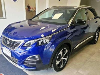 Usata Peugeot 3008 GT-line 120 CV (88 kW) 2017 Blu SUV