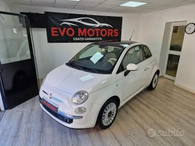 Usata Fiat 500 Lounge 69 CV (50 kW) 2010 Bianco Berlina