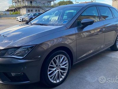 Usata Seat Leon ST Business 115 CV (84 kW) 2017 Grigio Station wagon