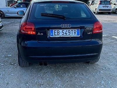 Usata Audi A3 S-Line 125 CV (91 kW) 2010 Blu Utilitaria