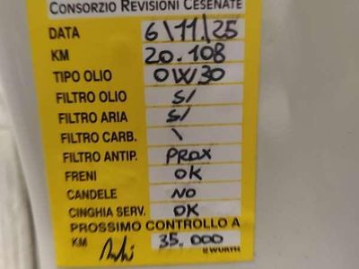 Usata Fiat 500 Urban 120 CV (88 kW) 2020 Bianco Monovolume