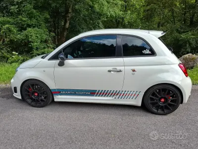 Usata Abarth 500 135 CV (99 kW) 2011 Bianco Utilitaria