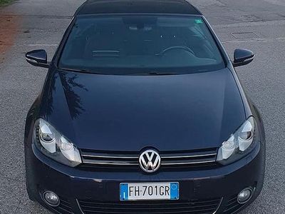 Usata VW Golf Cabriolet 2014 Blu Cabrio
