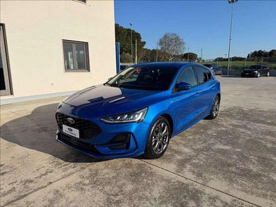 Usata Ford Focus ST-Line 125 CV (91 kW) 2023 Blu metallizzato Berlina