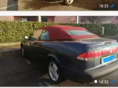 Usata Saab 900 Cabriolet 126 CV (92 kW) 1994 Bluazzurro Cabrio