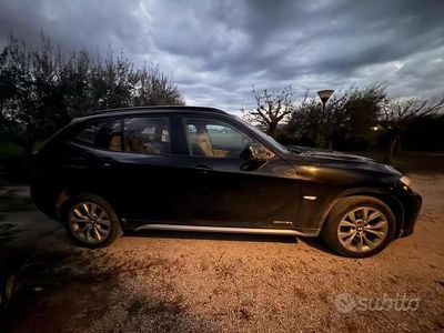 Usata BMW X1 143 CV (105 kW) 2010 Nero SUV