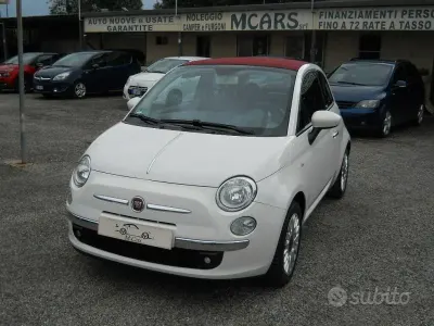 Usado Fiat 500C Lounge 69 CV (50 kW) 2015 Blanco Descapotable