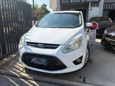 Usata Ford C-MAX Titanium 116 CV (85 kW) 2012 Bianco Monovolume