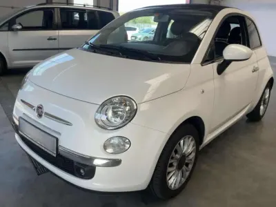 Usata Fiat 500C Lounge 69 CV (50 kW) 2014 Bianco Cabrio