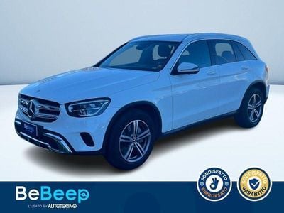 Usata Mercedes GLC220 194 CV (142 kW) 2019 Bianco pastello SUV