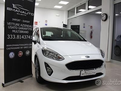 Usata Ford Fiesta 85 CV (62 kW) 2018 Bianco Berlina