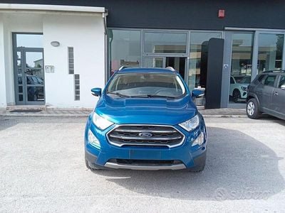 Usata Ford Ecosport Titanium 100 CV (73 kW) 2019 Blu SUV