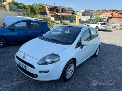 Usata Fiat Punto Evo Dynamic 69 CV (50 kW) 2013 Bianco Utilitaria