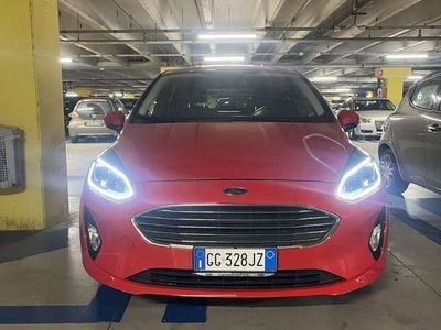 Usata Ford Fiesta Titanium S 125 CV (91 kW) 2021 Rosso Utilitaria