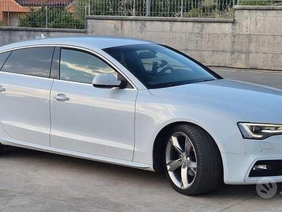 Usata Audi A5 Design 190 CV (139 kW) 2016 Bianco Coupé
