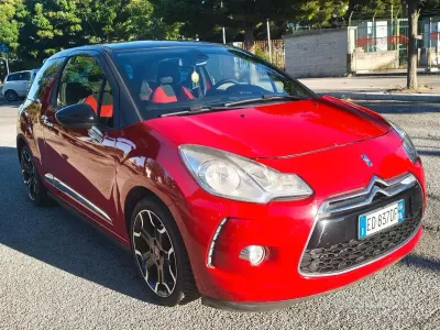 Usata Citroën DS3 Sport Chic 92 CV (67 kW) 2010 Rosso Utilitaria