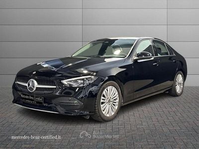 Usata Mercedes C220 200 CV (147 kW) 2022 Nero Berlina