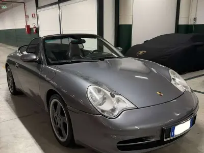 Usata Porsche 911 Carrera 4 Cabriolet 320 CV (235 kW) 2003 Seal grey metallic Cabrio