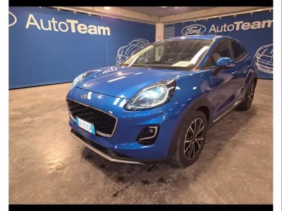 Usata Ford Puma Titanium S 125 CV (91 kW) 2022 Desert island blue SUV