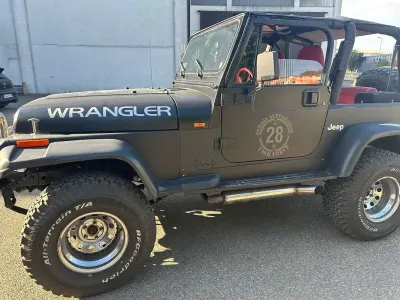 Usata Jeep Wrangler 184 CV (135 kW) 1995 Nero SUV