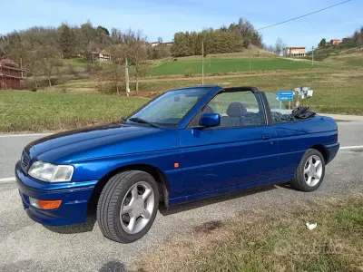 Usata Ford Escort Cabriolet 1993 Bluazzurro Cabrio