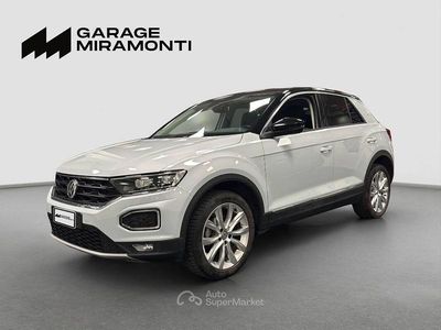 Usata VW T-Roc Advance 116 CV (85 kW) 2019 Bianco SUV