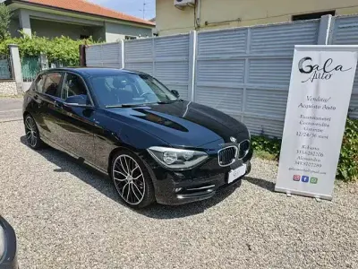Usata BMW 116 Sport Line 136 CV (100 kW) 2013 Nero Utilitaria