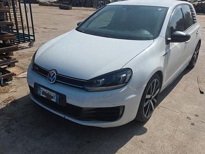 Usata VW Golf VI GTD 170 CV (125 kW) 2011 Bianco Utilitaria