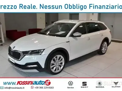 Usata Skoda Octavia 150 CV (110 kW) 2022 Bianco Station wagon