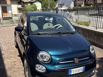 Usata Fiat 500 Lounge 69 CV (50 kW) 2019 Blu/azzurro Utilitaria