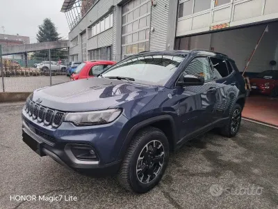 Usata Jeep Compass Trailhawk 179 CV (131 kW) 2023 Blu SUV