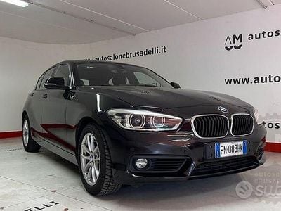 Usata BMW 118 150 CV (110 kW) 2017 Nero Utilitaria